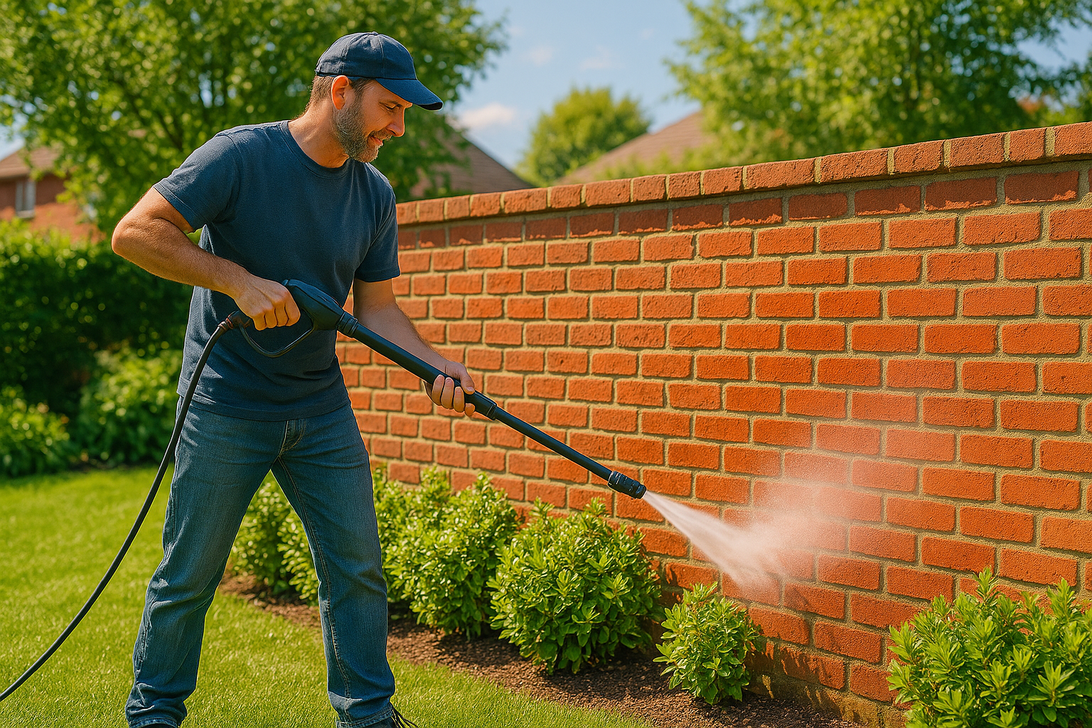 Brick Wall Washing